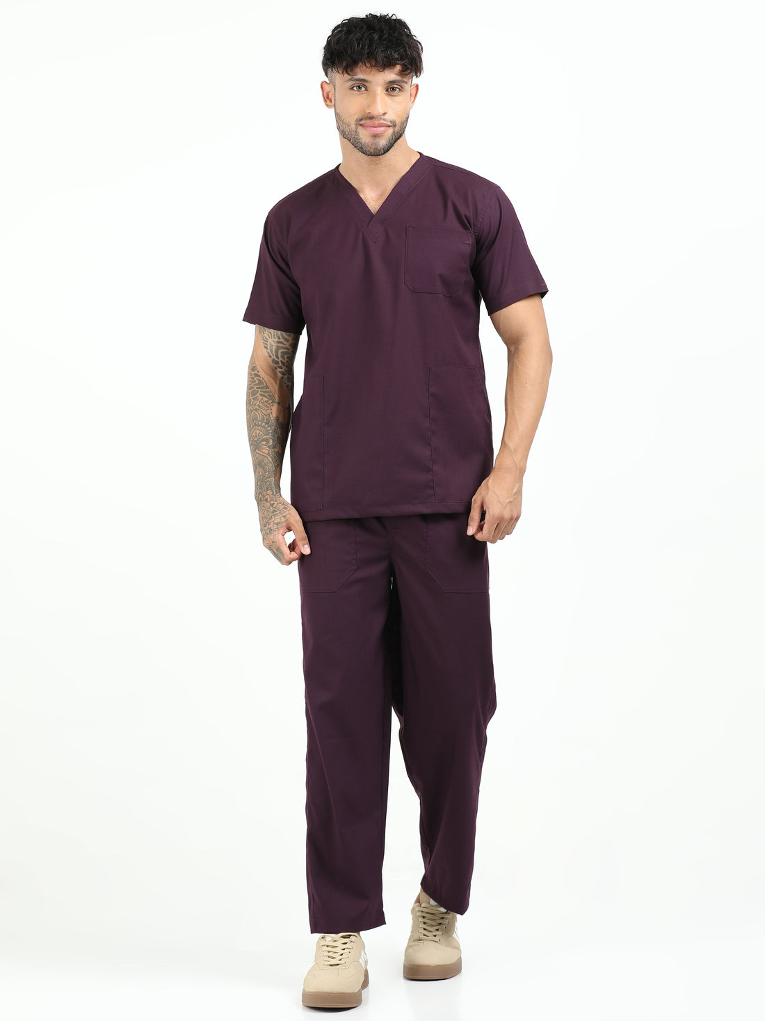 Male doctor wearing Scrubmode medical scrubs for daily hospital work